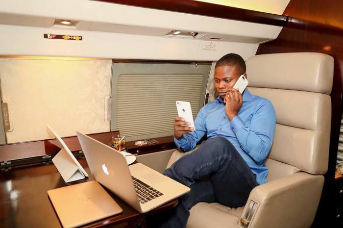 bushiri on plane