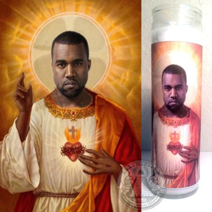 Kanye West Prayer Candle